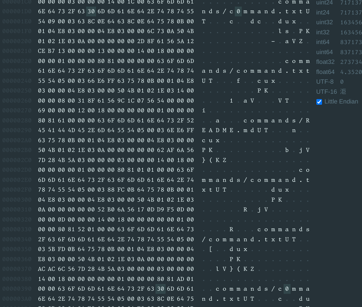 Replacing `0`s with `o`s